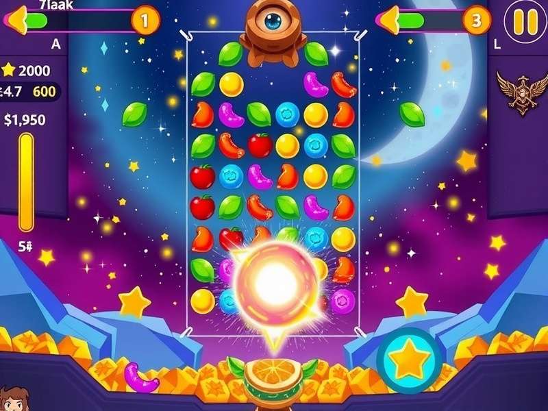 Community engagement in Celestial Nut Splash showing player interactions